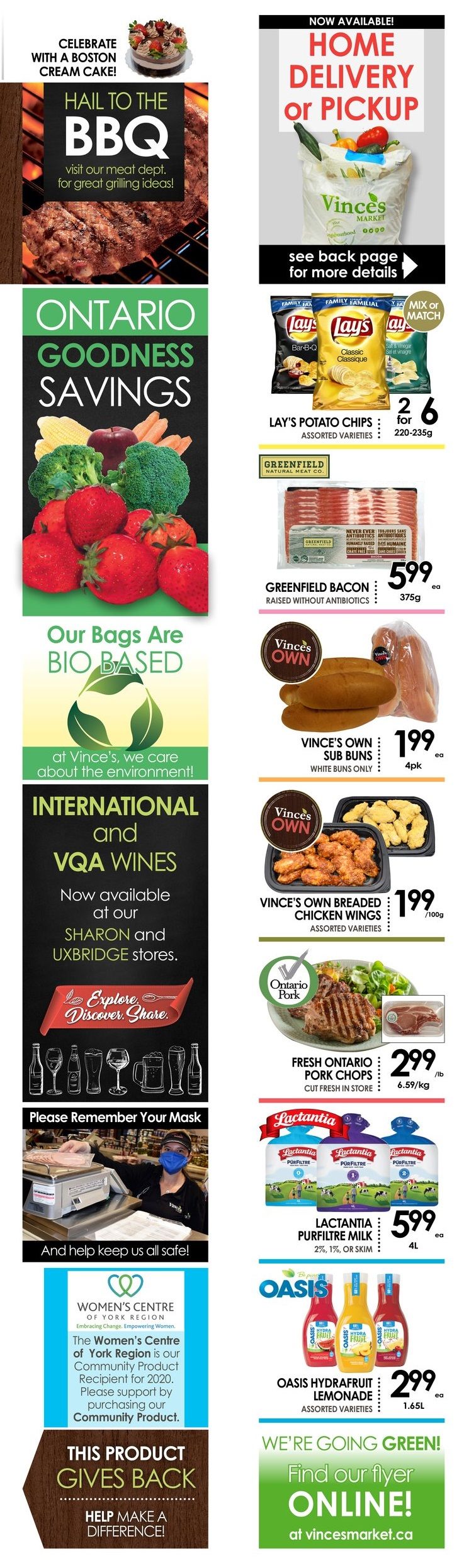 Vince's Market Flyer July 31 to August 20