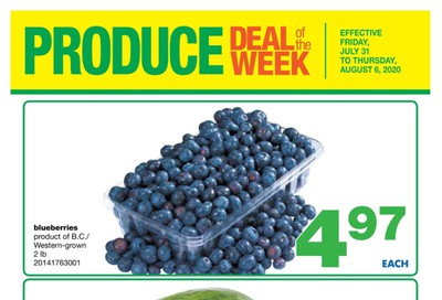 Wholesale Club (West) Produce Deal of the Week Flyer July 31 to August 6