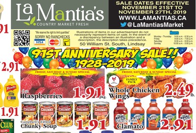 LaMantia's Flyer November 21 to 27