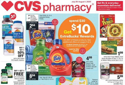 CVS Pharmacy Weekly Ad July 26 to August 1