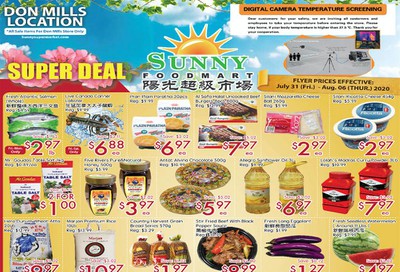 Sunny Foodmart (Don Mills) Flyer July 31 to August 6