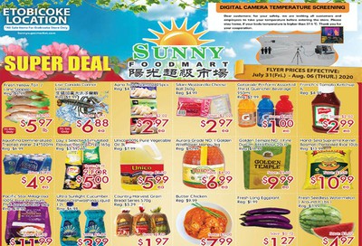 Sunny Foodmart (Etobicoke) Flyer July 31 to August 6