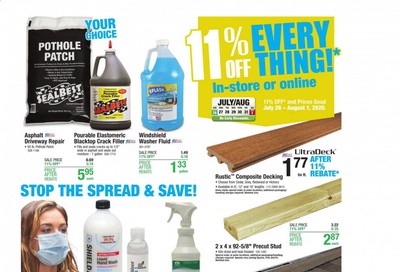Menards Weekly Ad July 26 to August 1