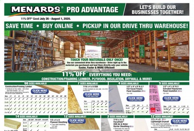 Menards Weekly Ad July 26 to August 1