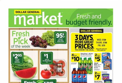 Dollar General (MS) Weekly Ad July 26 to August 1