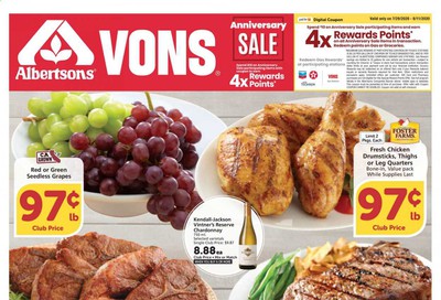 Vons Weekly Ad July 29 to August 4