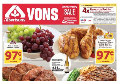 Albertsons Weekly Ad July 29 to August 4