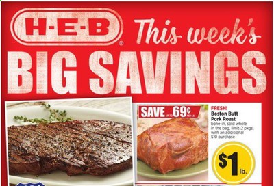 H-E-B Weekly Ad July 29 to August 4