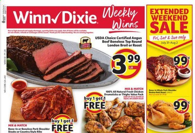 Winn Dixie (GA) Weekly Ad July 29 to August 4