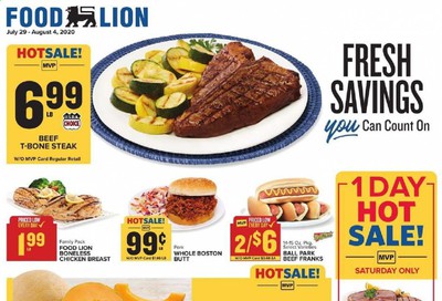 Food Lion (MD) Weekly Ad July 29 to August 4