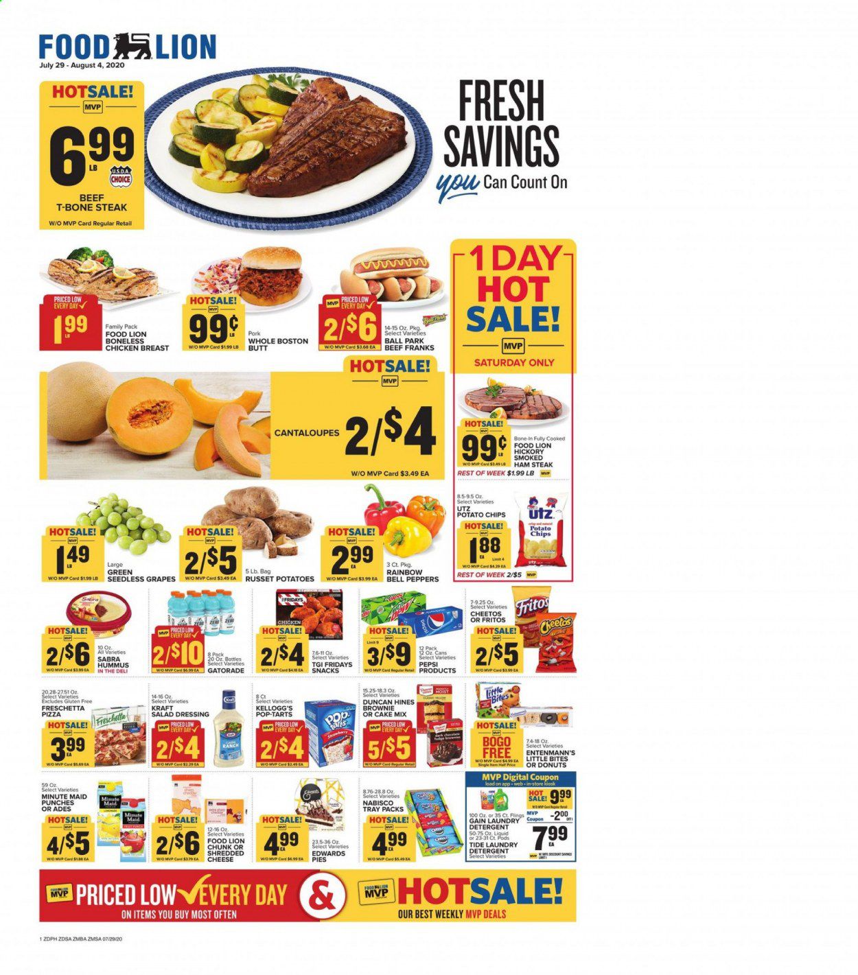 Food Lion (DE) Weekly Ad July 29 to August 4