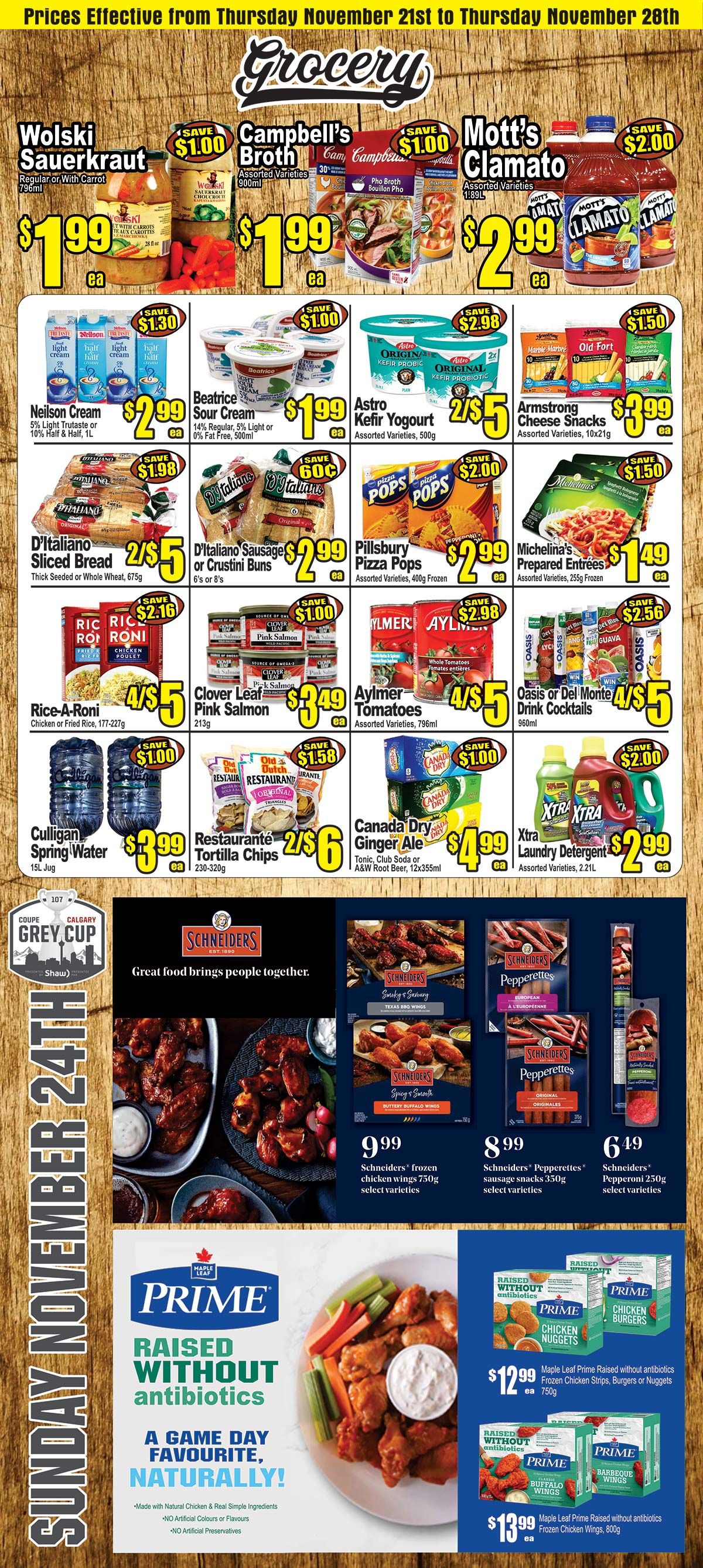 Central Fresh Market Flyer November 21 to 28