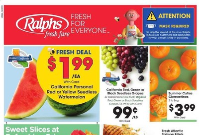 Ralphs Fresh Fare Weekly Ad July 29 to August 4