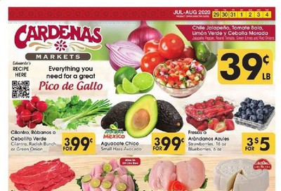 Cardenas Weekly Ad July 29 to August 4