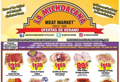 La Michoacana Meat Market Weekly Ad July 29 to August 11