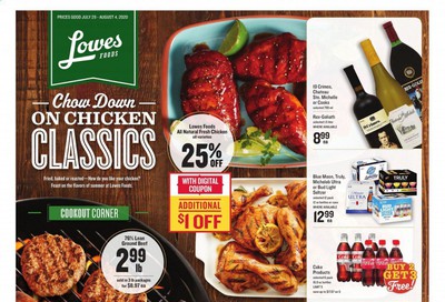 Lowes Foods Weekly Ad July 29 to August 4