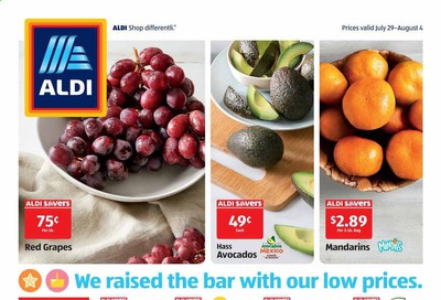 ALDI (TX) Weekly Ad July 29 to August 4