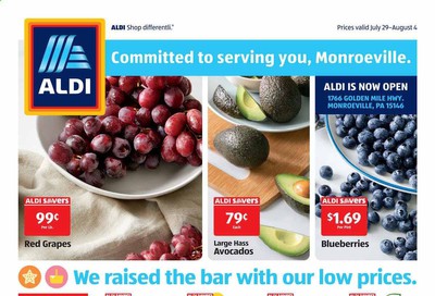 ALDI (PA) Weekly Ad July 29 to August 4