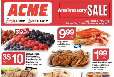 ACME Weekly Ad July 31 to August 6