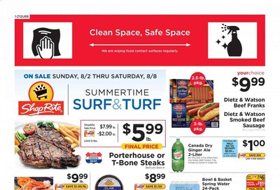 ShopRite Weekly Ad August 2 to August 8