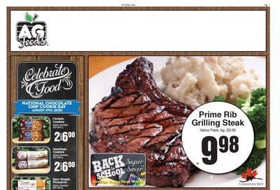 AG Foods Flyer August 2 to 8