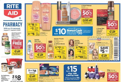 RITE AID Weekly Ad August 2 to August 8