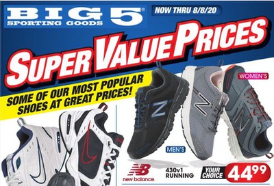 Big 5 Weekly Ad August 2 to August 8