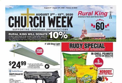 Rural King Weekly Ad August 2 to August 15