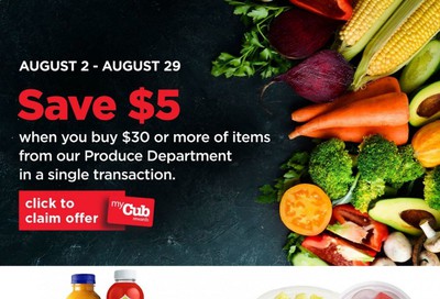 Cub Foods Weekly Ad August 2 to August 29