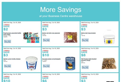 Costco Business Centre (Scarborough, ON) Instant Savings Flyer August 3 to 16