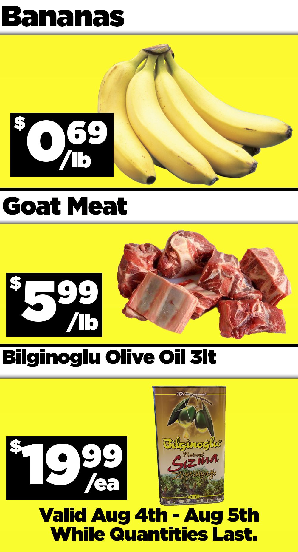 Basha Foods International Flyer August 2 to 5