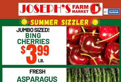 Joseph's Farm Market Flyer August 5 to 10