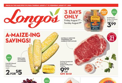 Longo's Flyer August 6 to 19