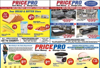Price Pro Flyer August 5 to 11