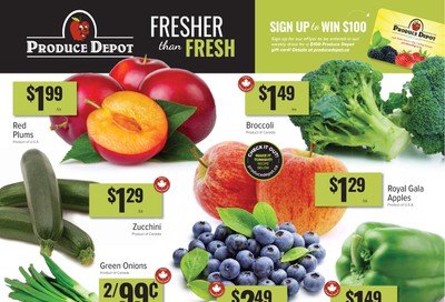 Produce Depot Flyer August 5 to 11