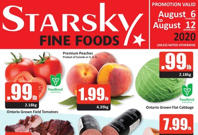 Starsky Foods Flyer August 6 to 12