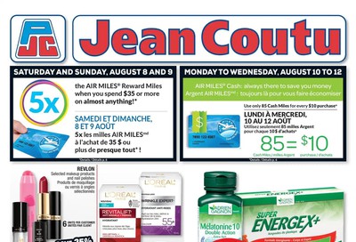 Jean Coutu (NB) Flyer August 7 to 13