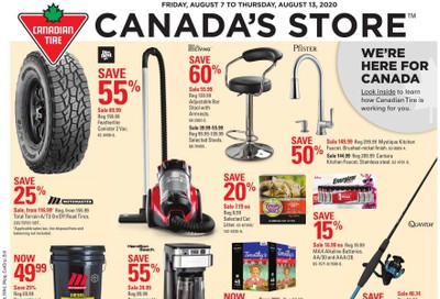 Canadian Tire (ON) Flyer August 7 to 13