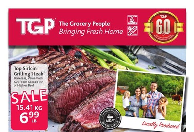 TGP The Grocery People Flyer August 6 to 12