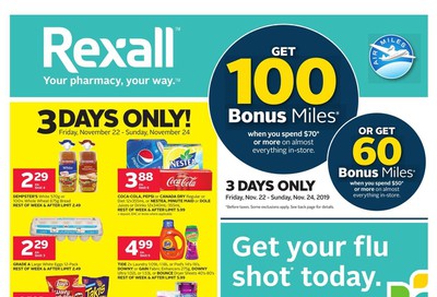 Rexall (West) Flyer November 22 to 28