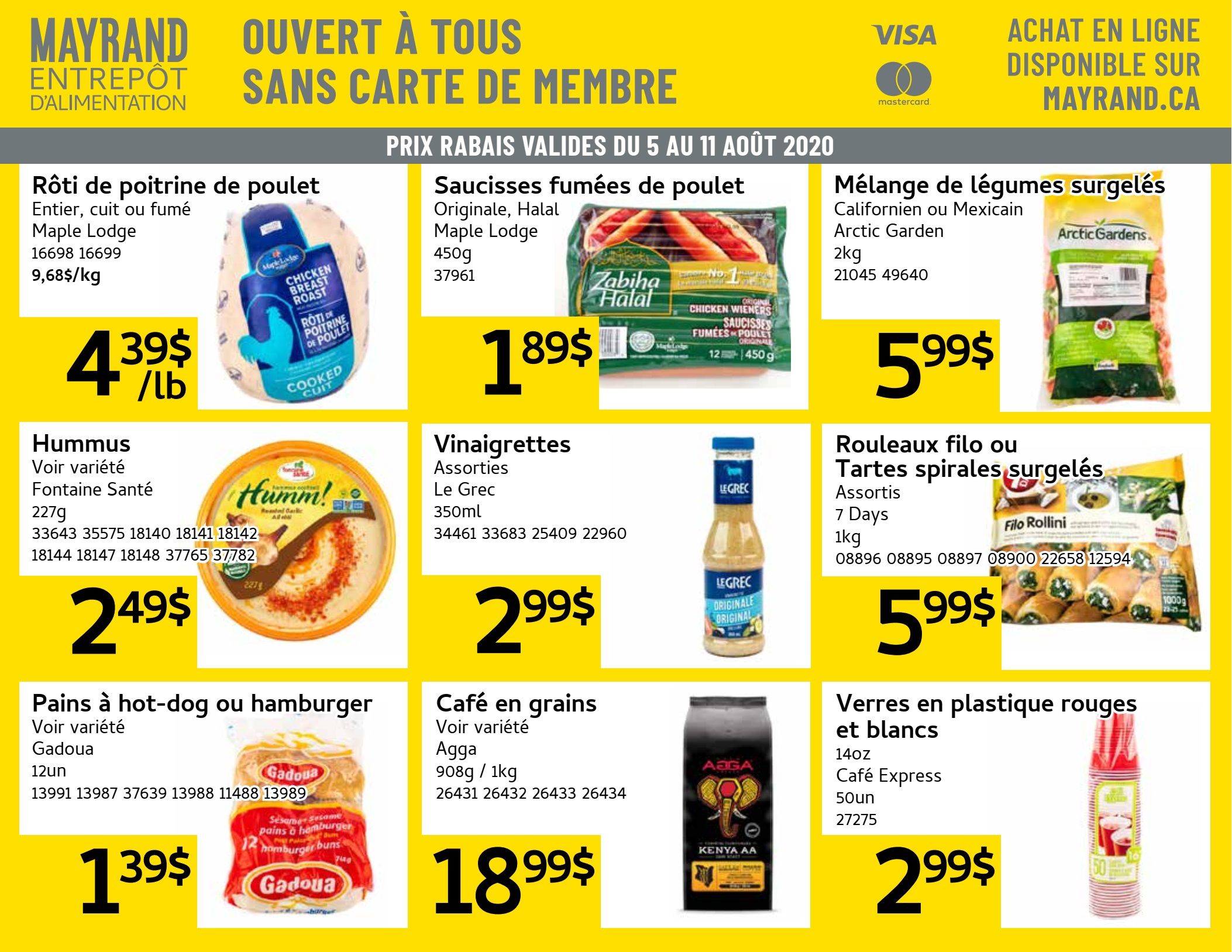 Mayrand Flyer August 5 to 11