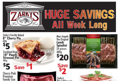 Zarky's Flyer August 5 to 11