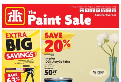 Home Hardware (BC) Flyer August 6 to 12