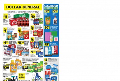 Dollar General (TN) Weekly Ad August 2 to August 8