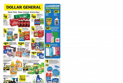 Dollar General (NC) Weekly Ad August 2 to August 8