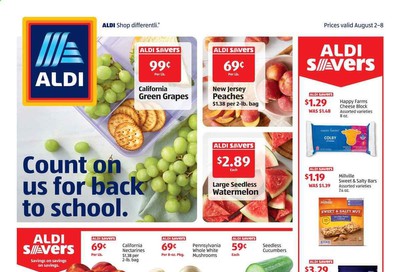 ALDI (DE, NJ, OH, PA) Weekly Ad August 2 to August 8