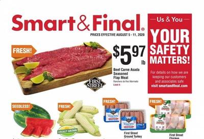 Smart & Final Weekly Ad August 5 to August 11
