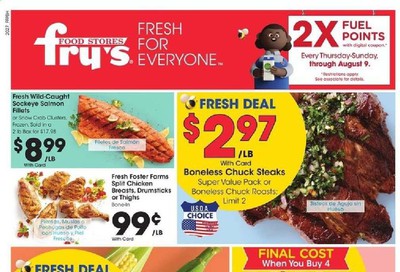 Fry’s (AZ) Weekly Ad August 5 to August 11