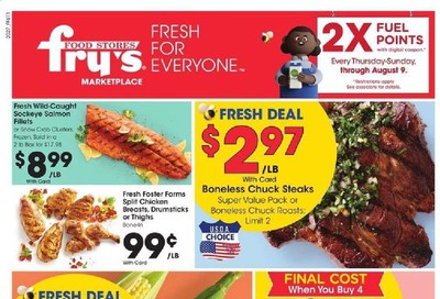 Fry’s (AZ) Weekly Ad August 5 to August 11