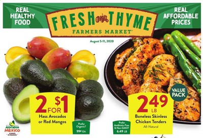 Fresh Thyme Weekly Ad August 5 to August 11